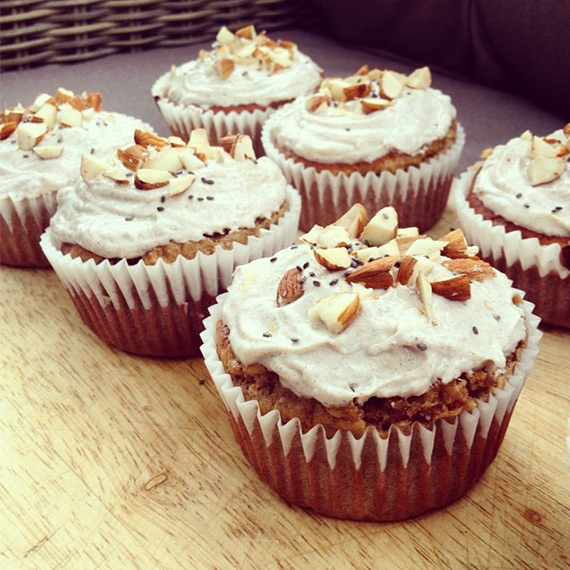 Apple Cinnamon Protein Muffins