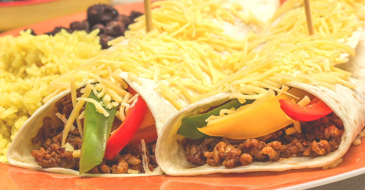 Low Carb Spicy Mexican Beef Burrito Recipe