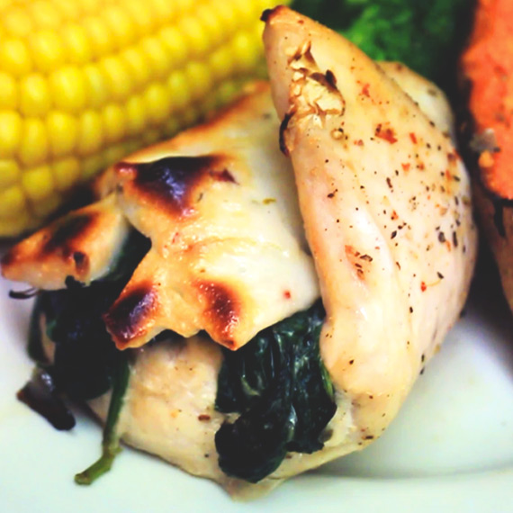 Chilli Cheese Stuffed Chicken