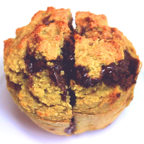 Prutella Stuffed Muffins