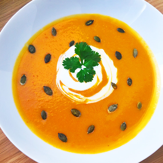 Pumpkin & Butternut Squash Soup