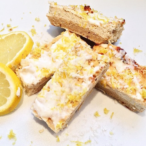 Protein Lemon Bars