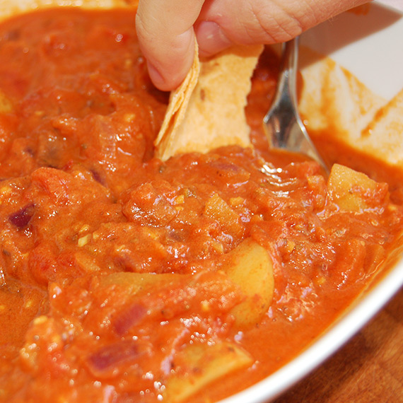 High Protein Chunky Vegetable Soup