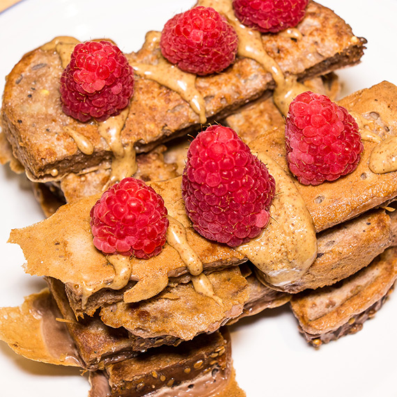 Chocolate Protein French Toast