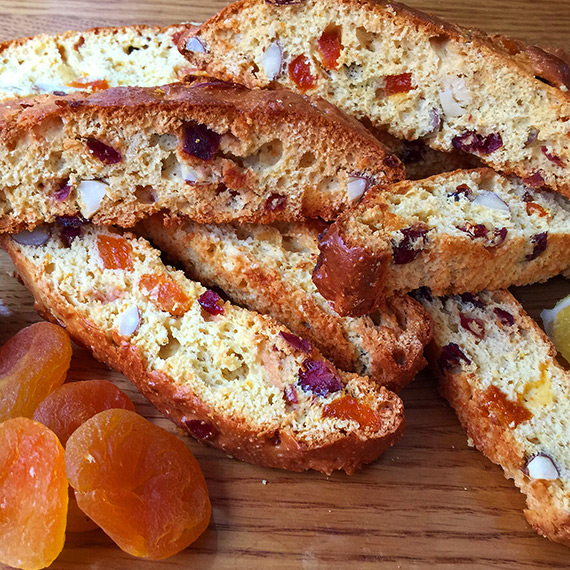 Fruit Almond Biscotti