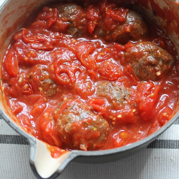 Meatballs and Pasta