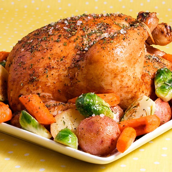 Zesty Herb Roast Chicken