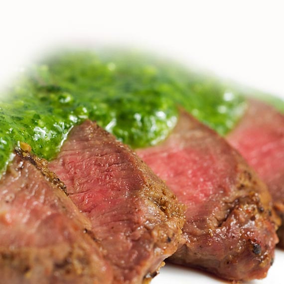 Grilled Sirloin With Chimichurri