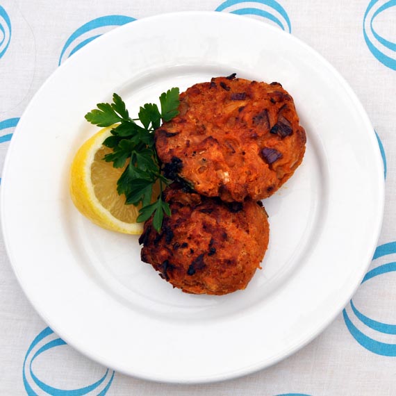 Tuna and Red Pesto Fish Cakes