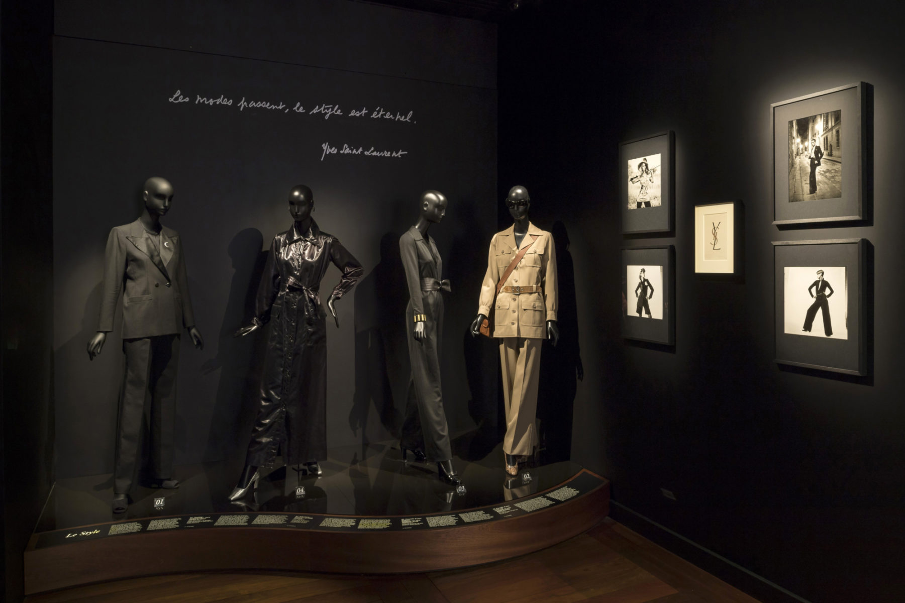 Musée Yves Saint Laurent Paris, Inaugural Display Musée Yves Saint