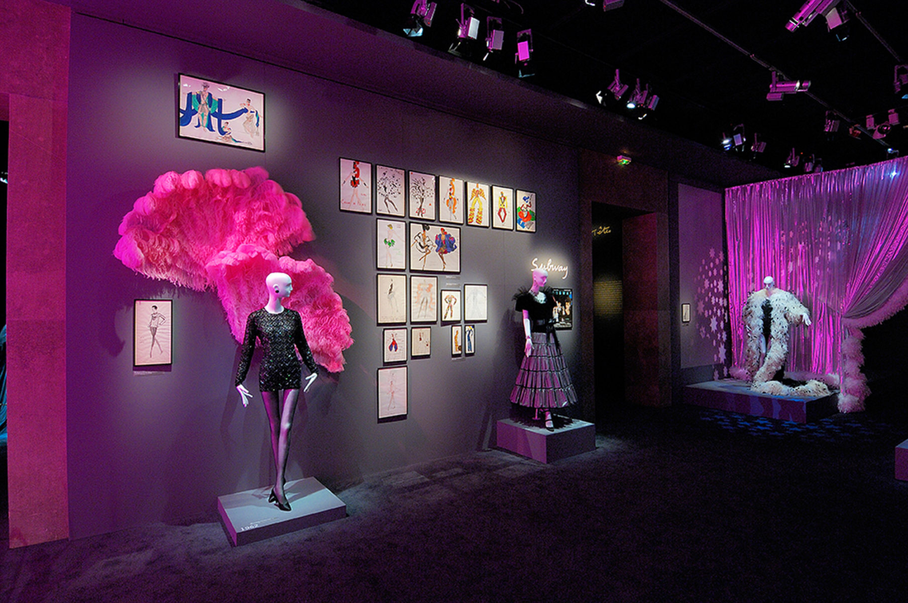 Yves Saint Laurent, Théâtre, Cinéma, MusicHall, Ballet Musée Yves