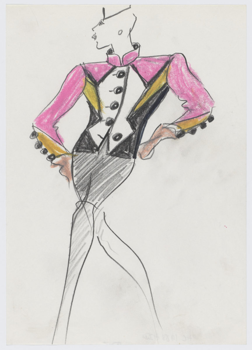 YVES SAINT LAURENT SHAPES & FORMS, Decors and works by Claudia Wieser Musée Yves Saint