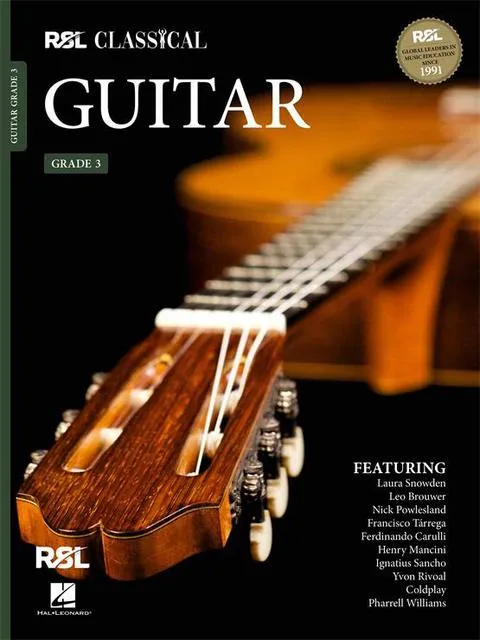 RSL Klassische Gitarre: Grade 3