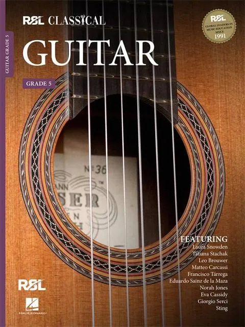 RSL Guitare Classique : Grade 5