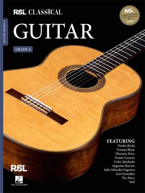 RSL Guitarra clásica: Grade 6