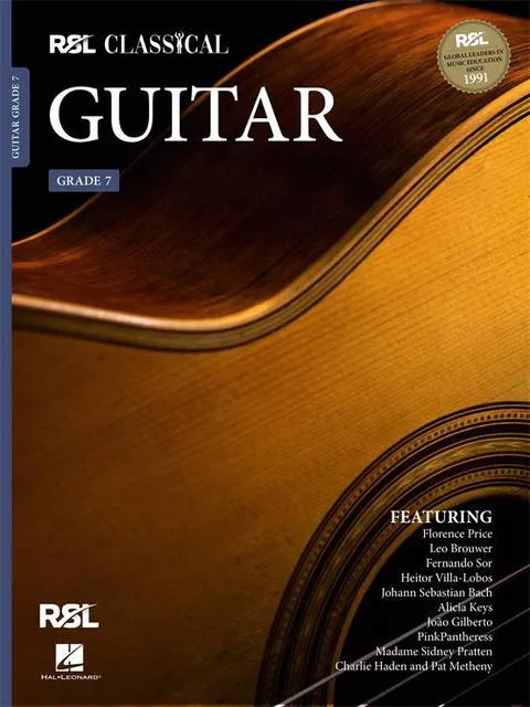 RSL Klassische Gitarre: Grade 7