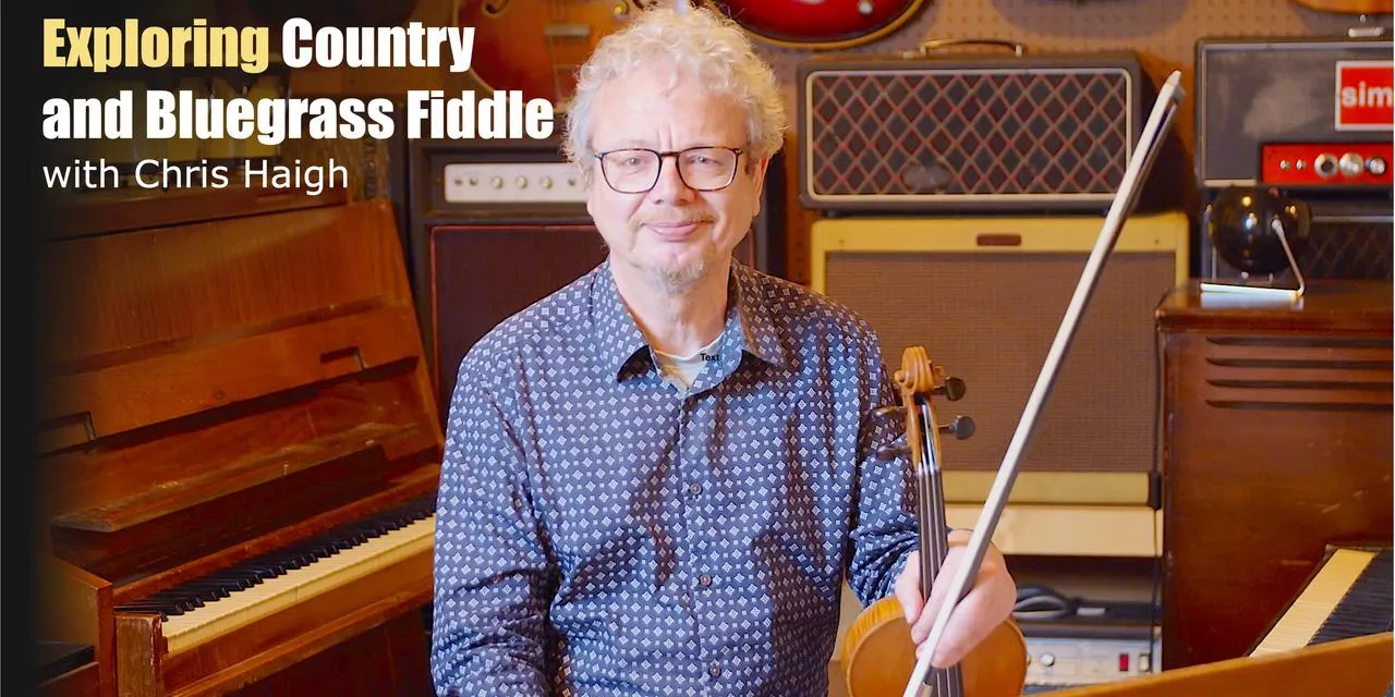 Introducción al fiddle de country y bluegrass
