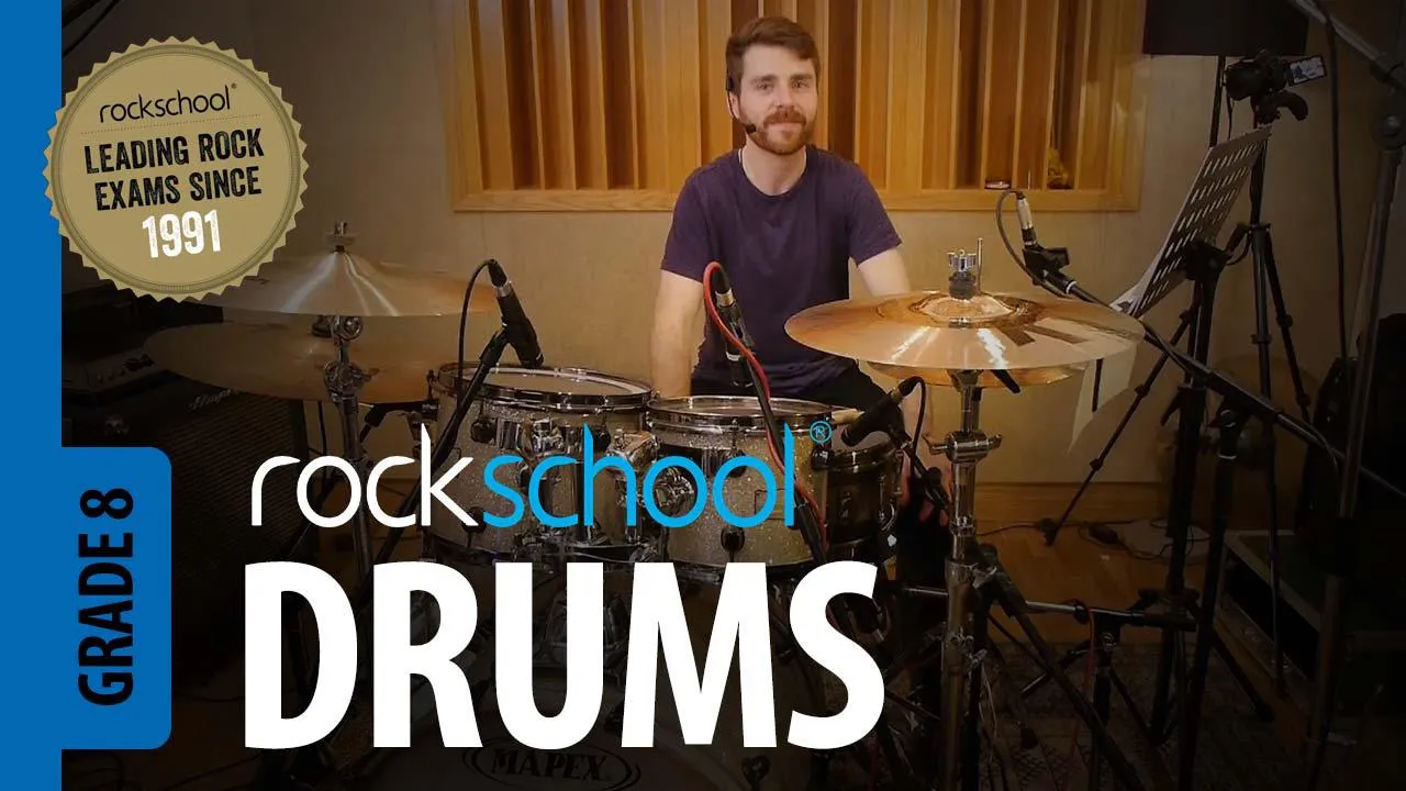 Rockschool Schlagzeug Grade 8