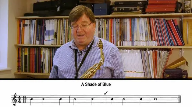 A Shade Of Blue - Lesson