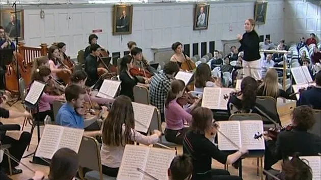 Poco Allegretto - Bernard Haitink gibt Anne-Marie Granau seine Analyse und sein Feedback