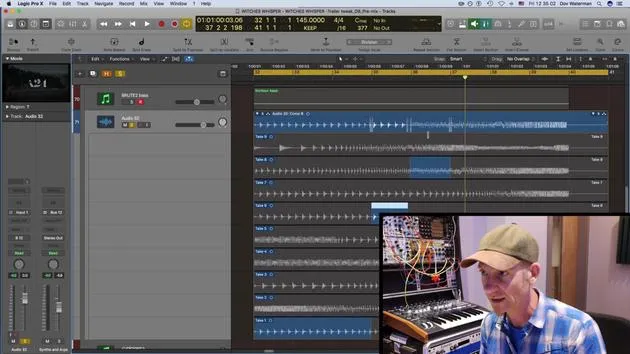 Comping in Logic Pro