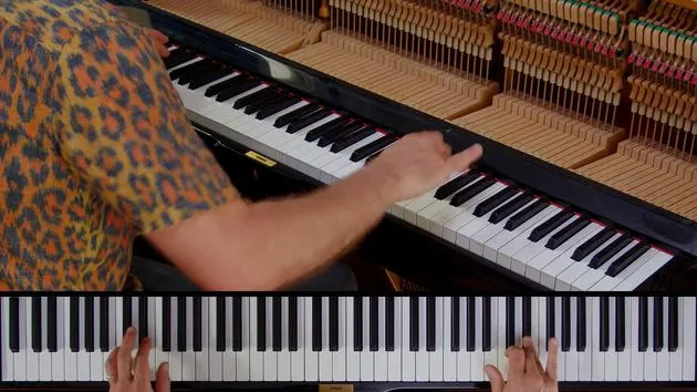 Dive Bomber (Pete Johnson) - interpretación al piano por Paddy Milner