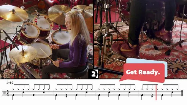 Example 2 - Snare Drum Variations