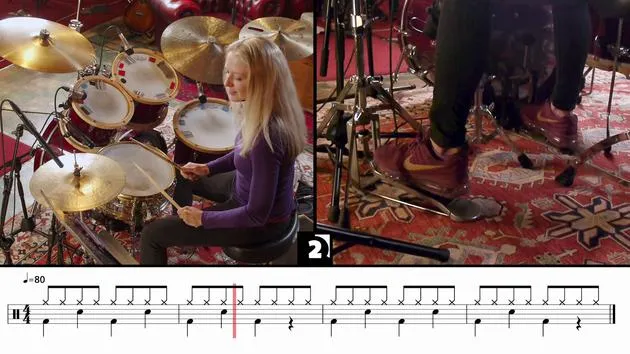 Beispiel 3 - Bassdrum-Variationen