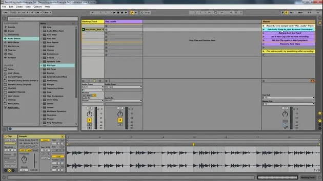 Ejercicio - Set de ejemplos de grabación de audio