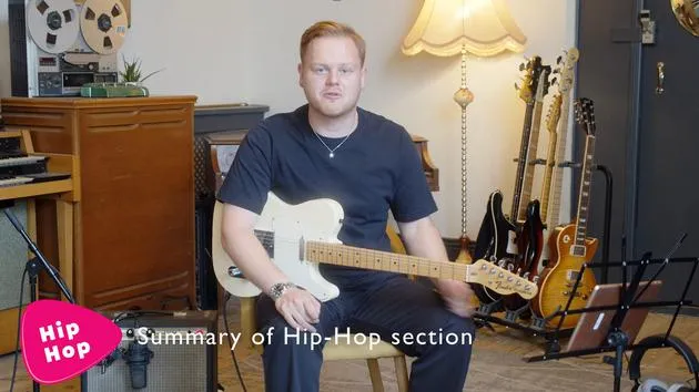 Resumen de la sección de hip-hop