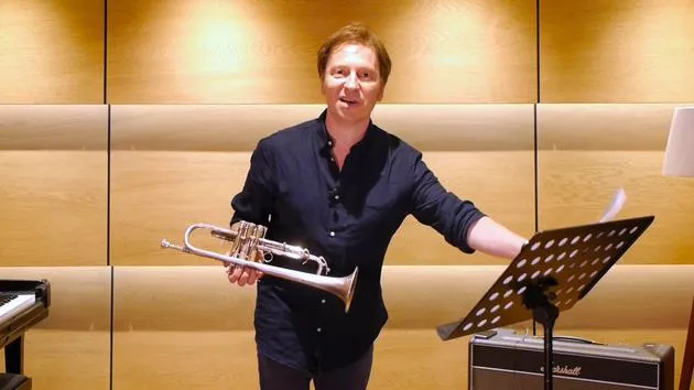 Calentando para la articulación de jazz