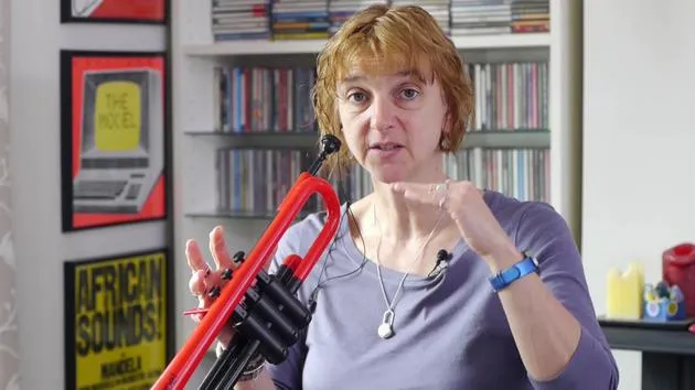 How to play a D note on the trumpet