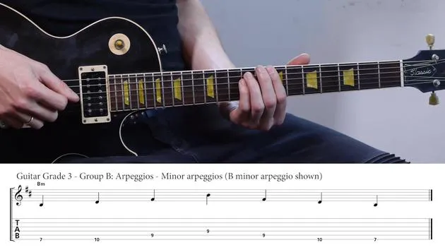 Gruppe B: Arpeggien