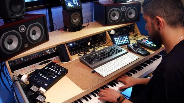 Grabar con un controlador USB-MIDI