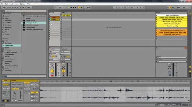 Audio-Routing in Ableton Live