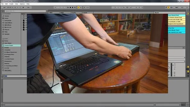 Eine externe Soundkarte in Ableton Live einrichten