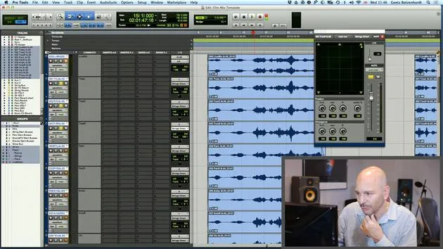 How to use both film footage and audio in Pro Tools