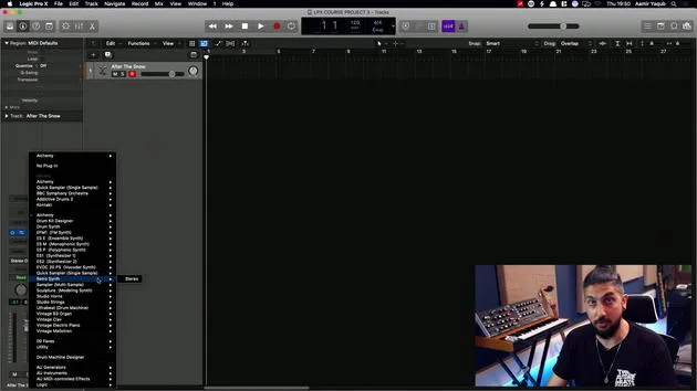 Retro synth