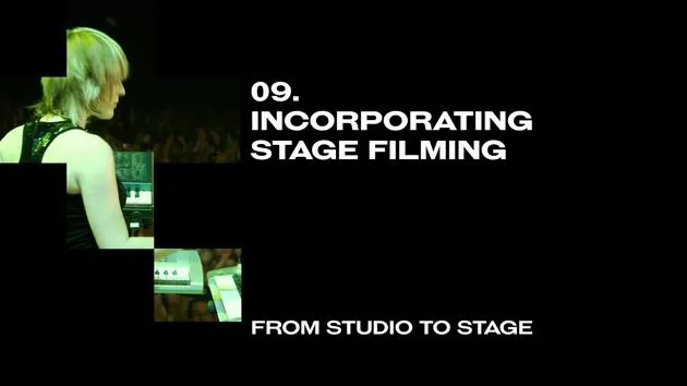 Incorporating stage filming
