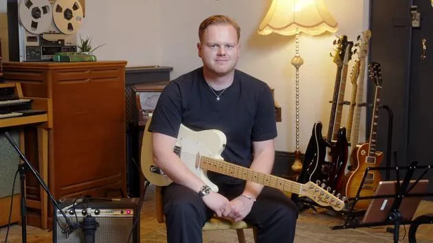 Melodía con alternate picking y la nota D