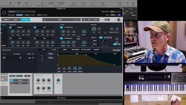 Modulación en Alchemy