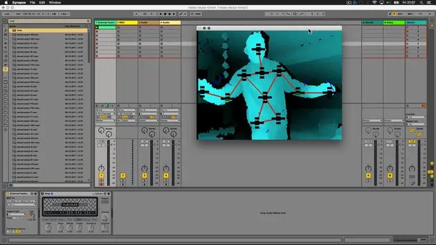 Contrôler des FX supplémentaires avec un Microsoft Kinect et les mouvements du corps