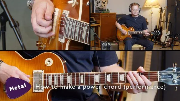 Wie man einen Power Chord spielt (Performance)