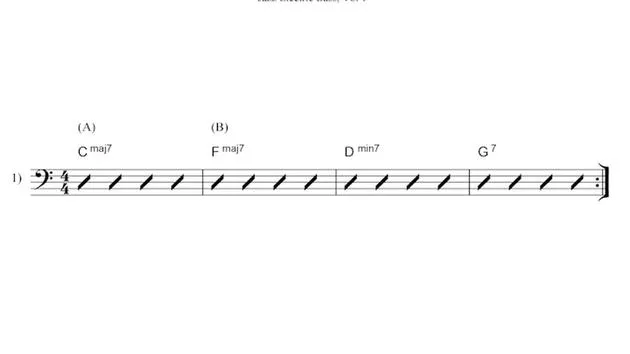 Play-along-Tracks, Beispiel 1 ohne Bass