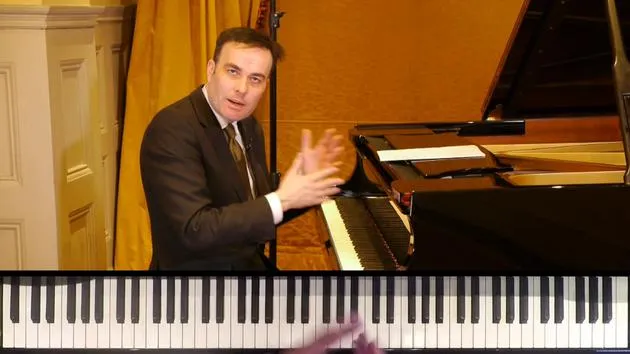 Die Regionen des Klaviers & die Performance-Challenge