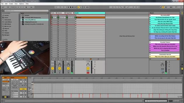 Automatización en Session