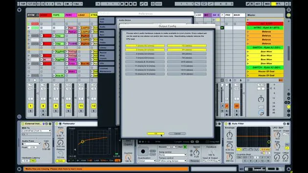 MIDI- & Audio-Einstellungen in Ableton einrichten