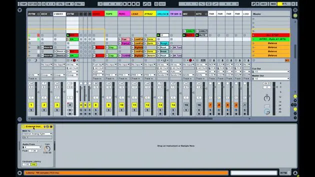 Configurer les pistes et le routage du signal dans Ableton Live