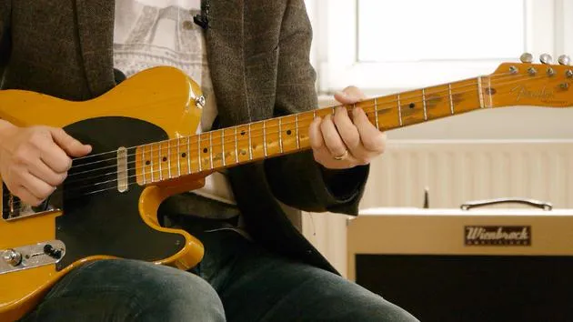 Deslizar acordes de 9ª a 6ª en tu blues