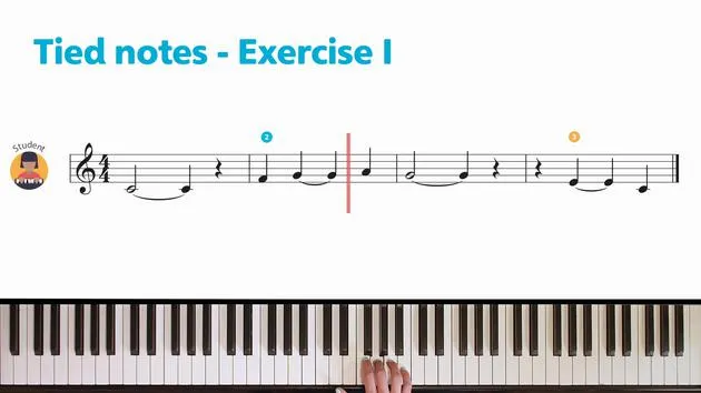 Ejercicio 1 de notas ligadas